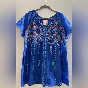 Sundance Catalog embroidered Dress